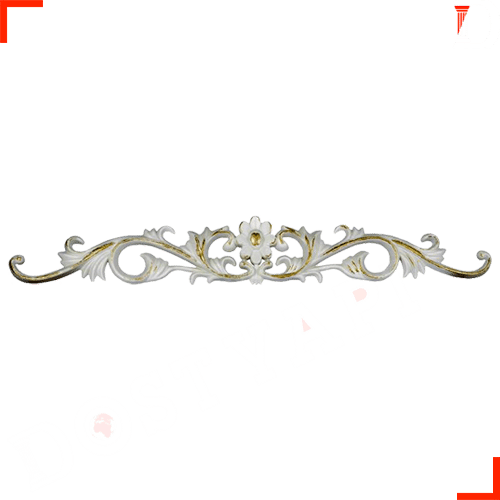 SARAY TAVAN MOTİF ORTA BEYAZ ALTIN