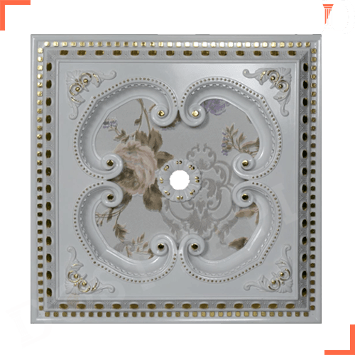 SARAY TAVAN GÖBEK BEYAZ ALTIN 60*60