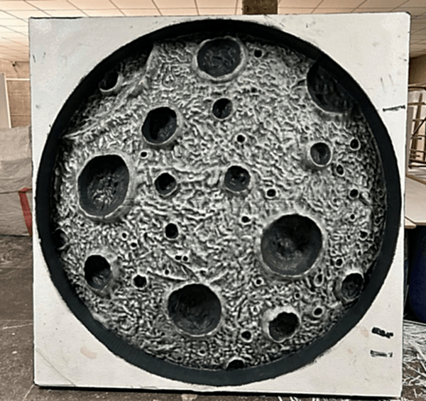 AY YÜZEYİ 196 X 196 CM ESKİTME