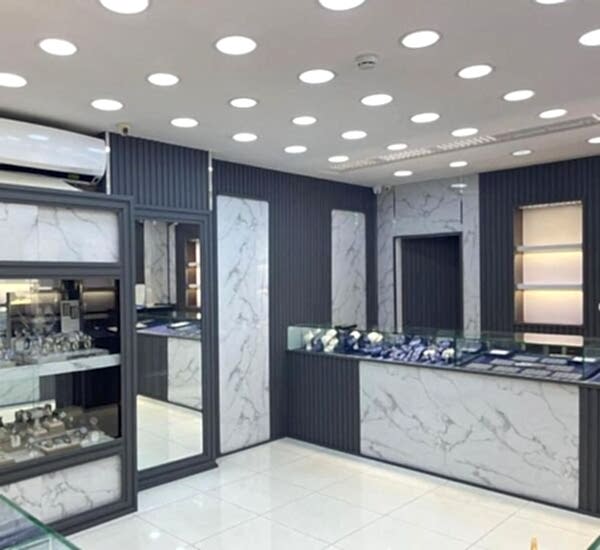 BEYAZ PVC MERMER DESEN 122X244