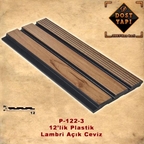 LAMBRİ MEŞE 12X280  10 AD 60 CM