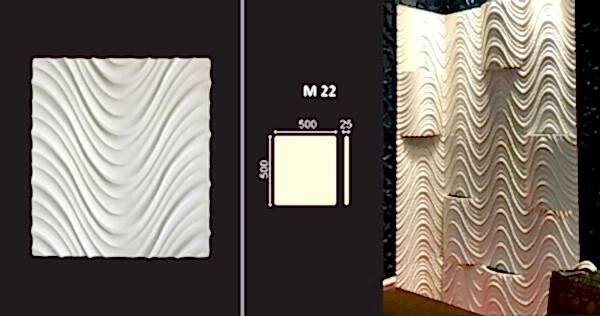 POLİÜRETAN DUVAR PANELİ M22