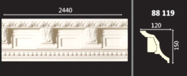 POLİÜRETAN DESENLİ KARTONPİYER 88 119