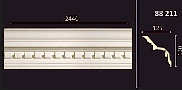 POLİÜRETAN DESENLİ KARTONPİYER 88211