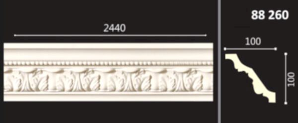 POLİÜRETAN DESENLİ KARTONPİYER 88260