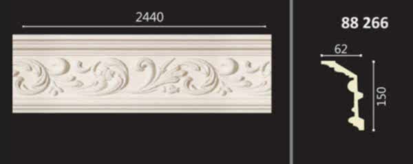 POLİÜRETAN DESENLİ KARTONPİYER 88266