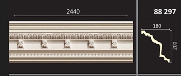 POLİÜRETAN DESENLİ KARTONPİYER 88297