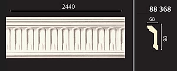 POLİÜRETAN DESENLİ KARTONPİYER 88368